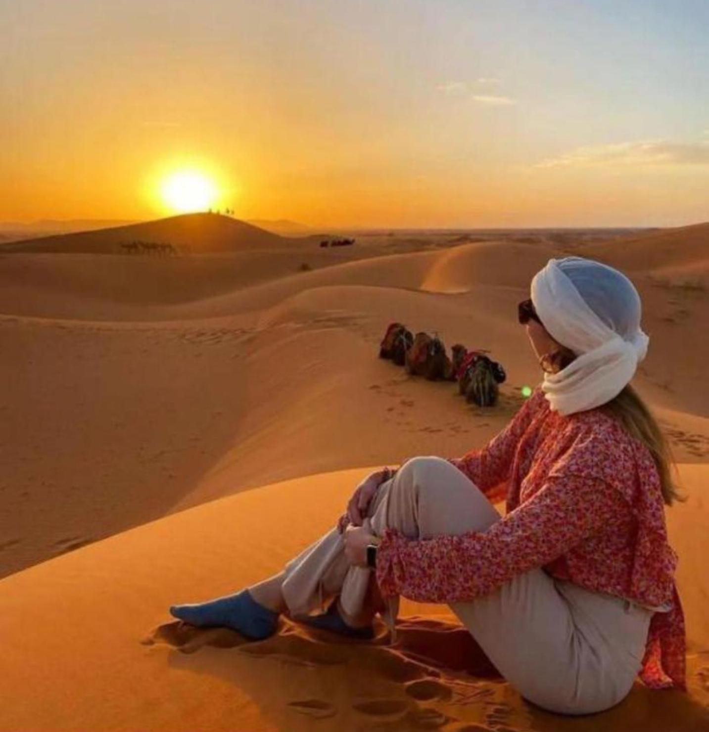 Bedouin Desert Camp メルズーガ エクステリア 写真
